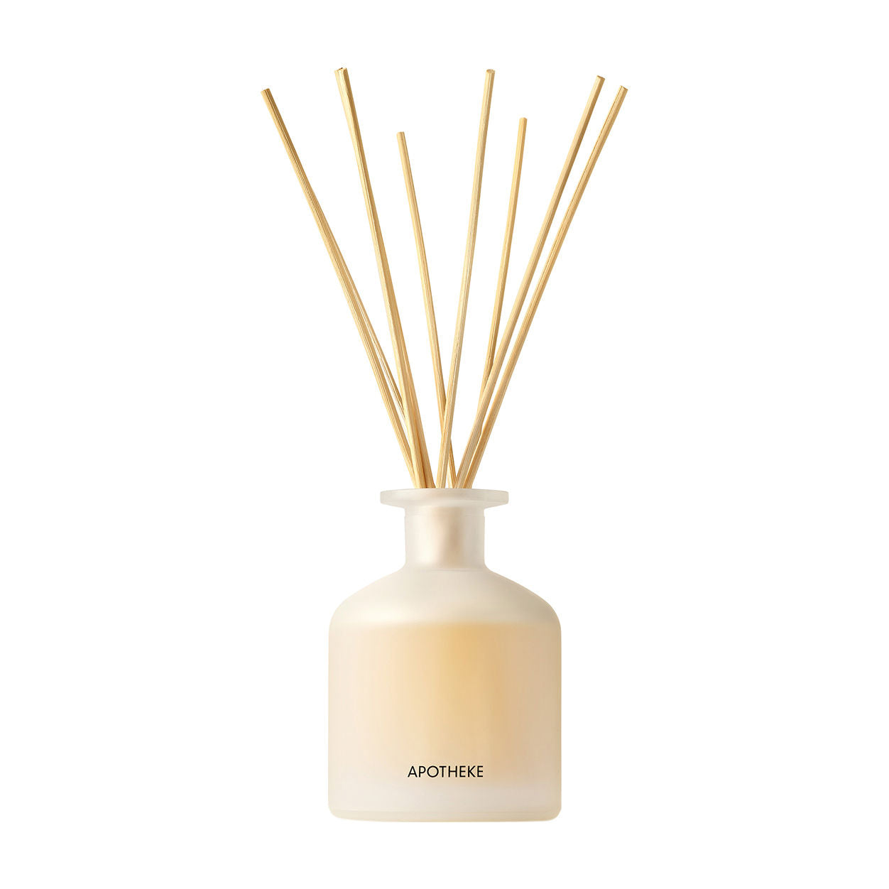 Image of an open Apotheke White Vetiver Reed Diffuser