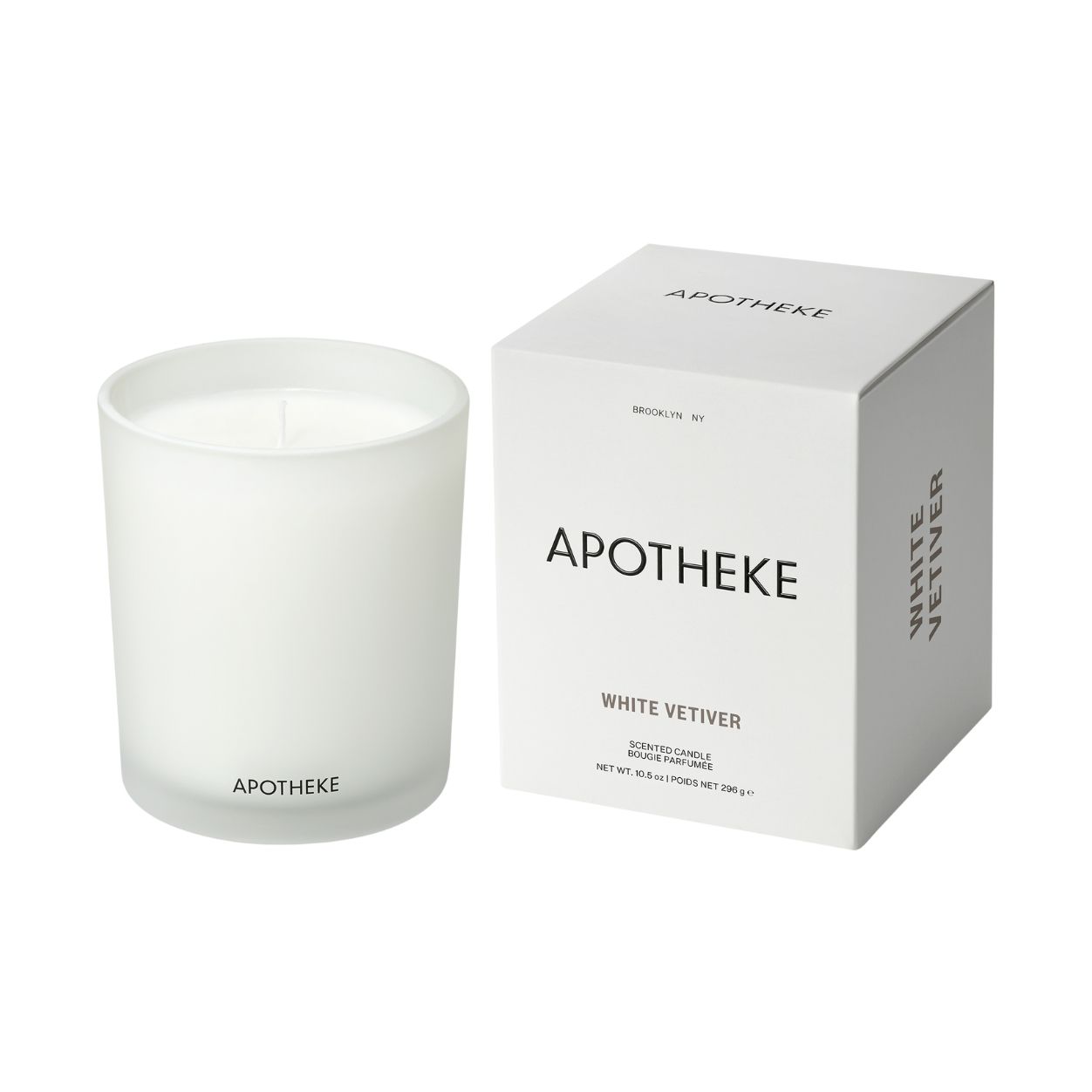 Apotheke White Vetiver Classic Scented Candle main image