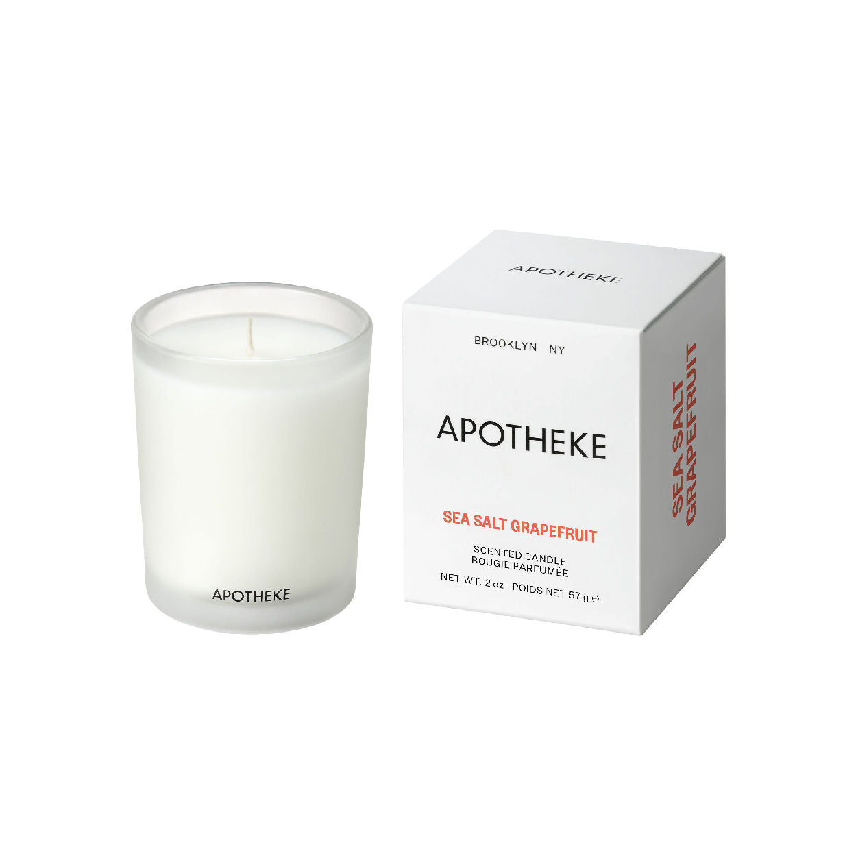Apotheke Sea Salt Grapefruit Scented Votive Candle main image