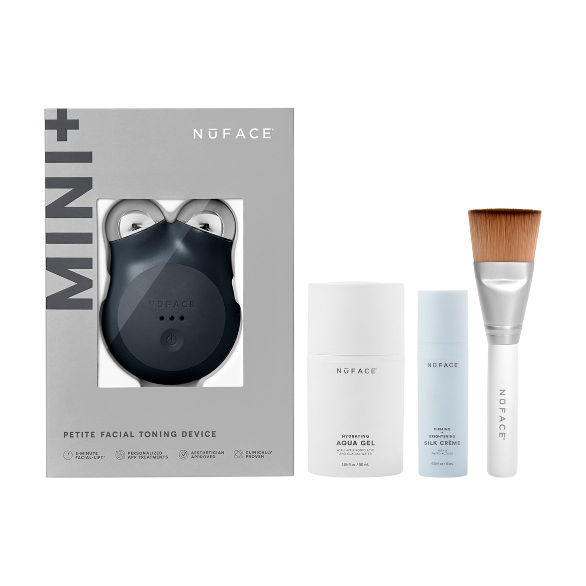 NuFace Mini+ Starter Kit - Midnight Black – bluemercury