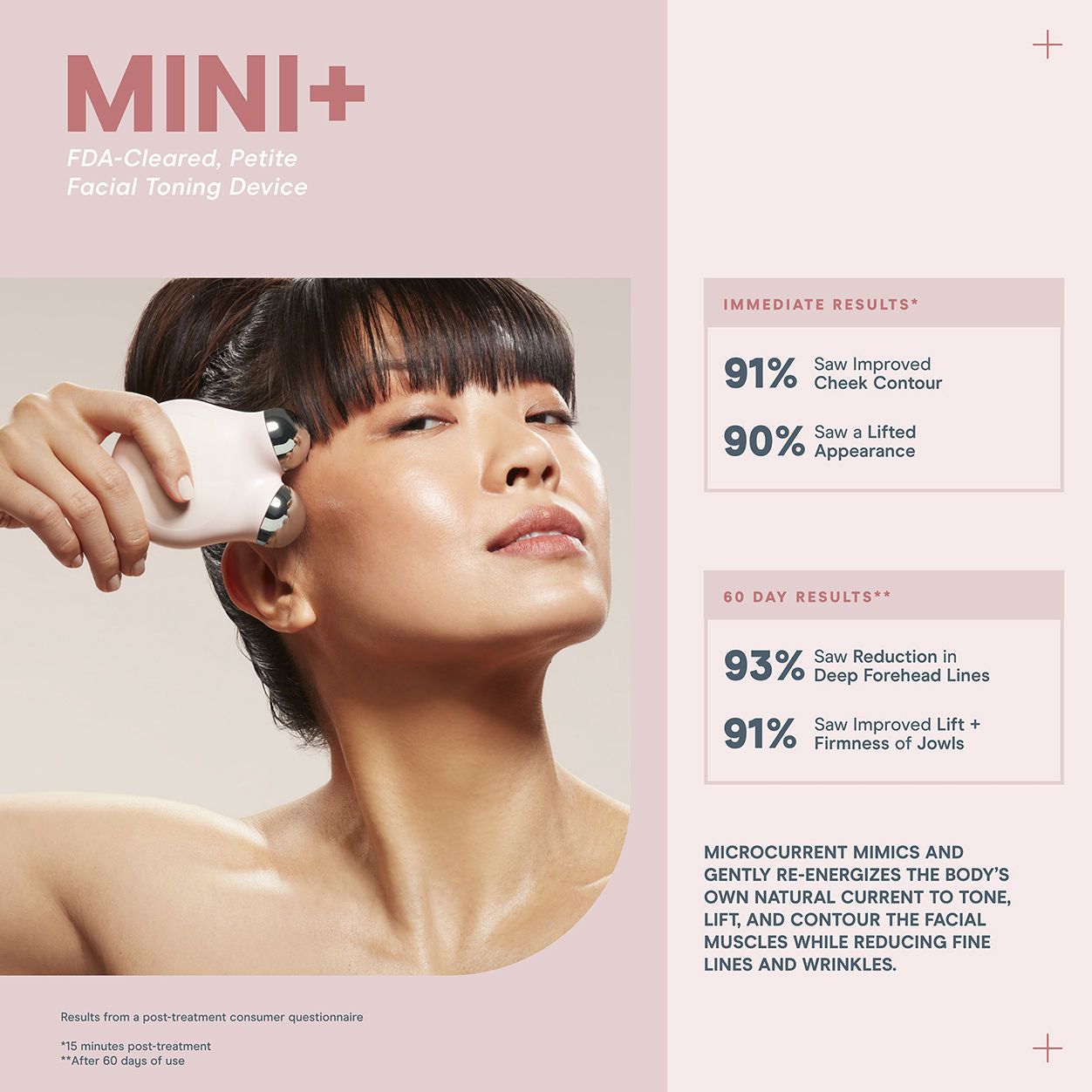 Nuface mini+ Petite Facial Toning hot Device