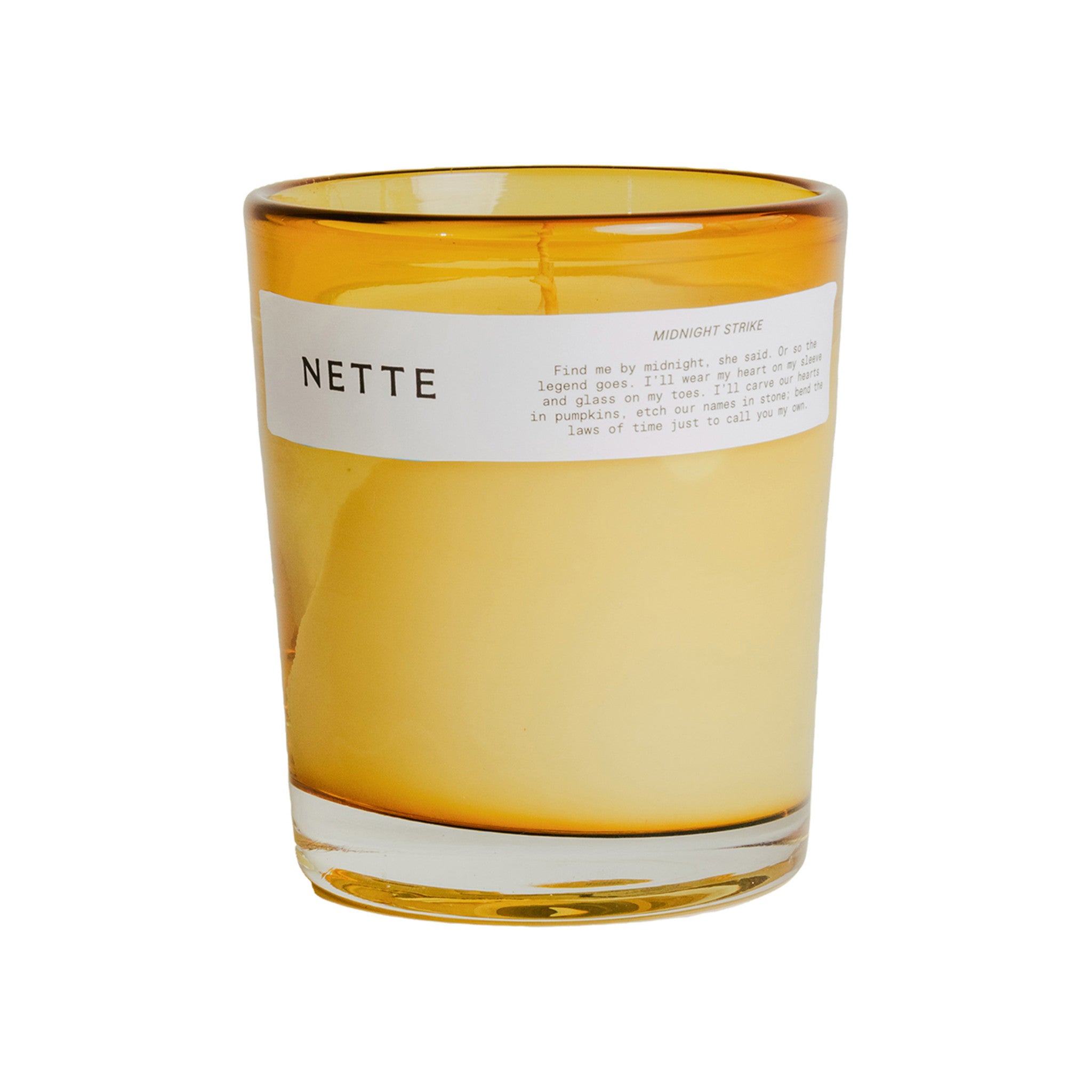 Nette Midnight Strike Candle main image.