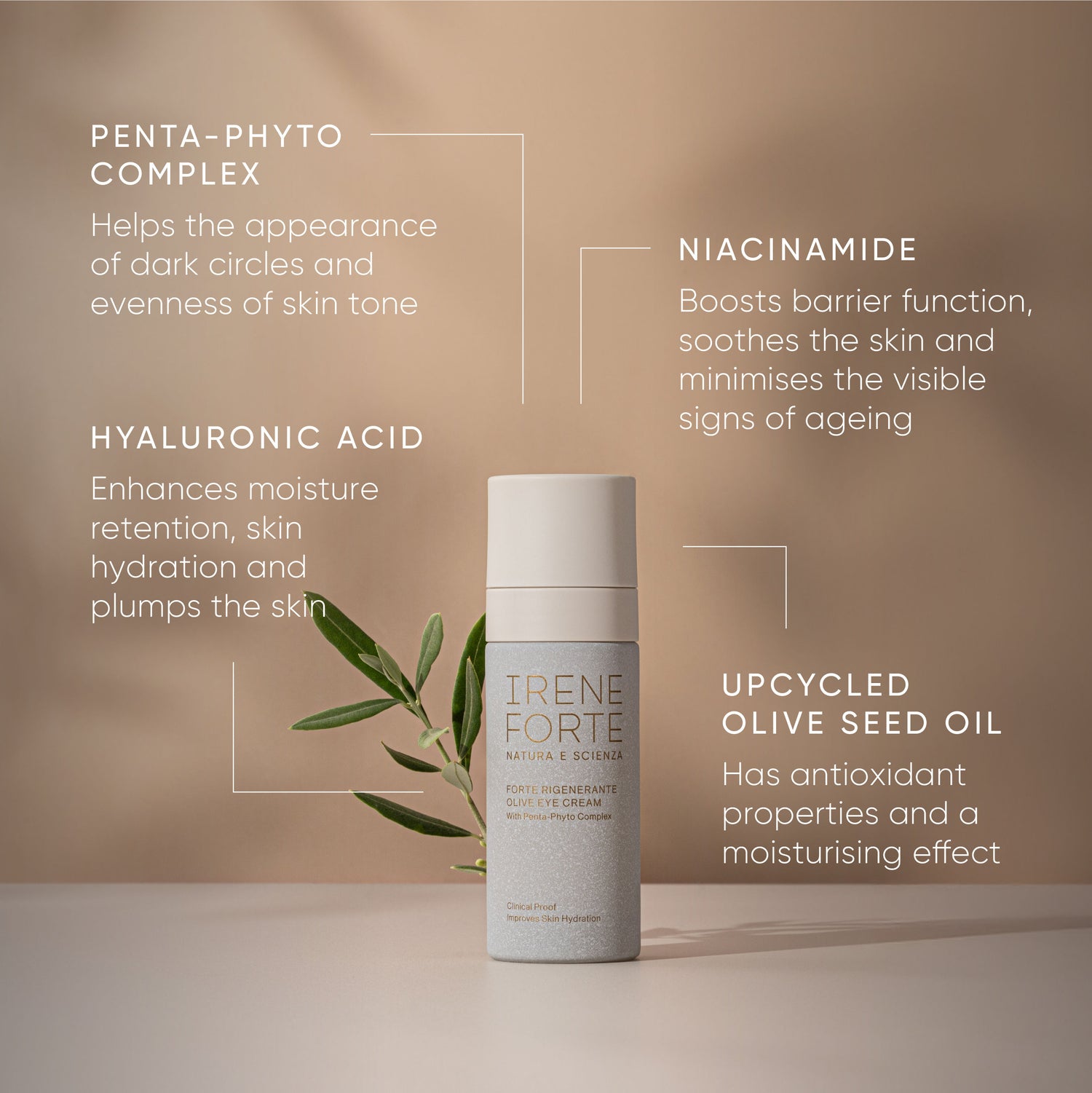 Information related to Irene Forte Olive Eye Cream