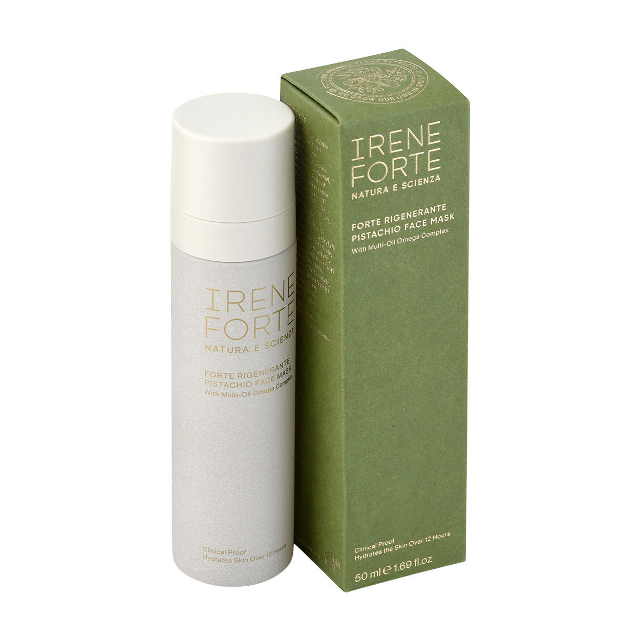 Side image of Irene Forte Pistachio Face Mask