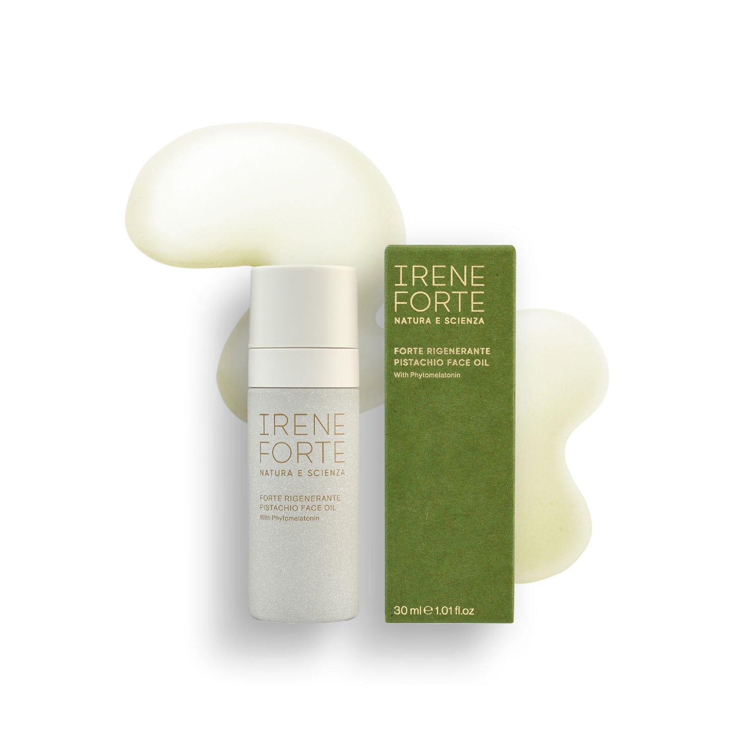 Swatch image of Irene Forte Pistachio Face Oil with Phytomelatonin