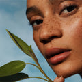 Model image of Irene Forte Pistachio Face Oil with Phytomelatonin