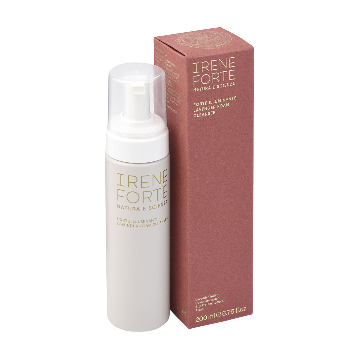 Side image of Irene Forte Lavender Foam Cleanser