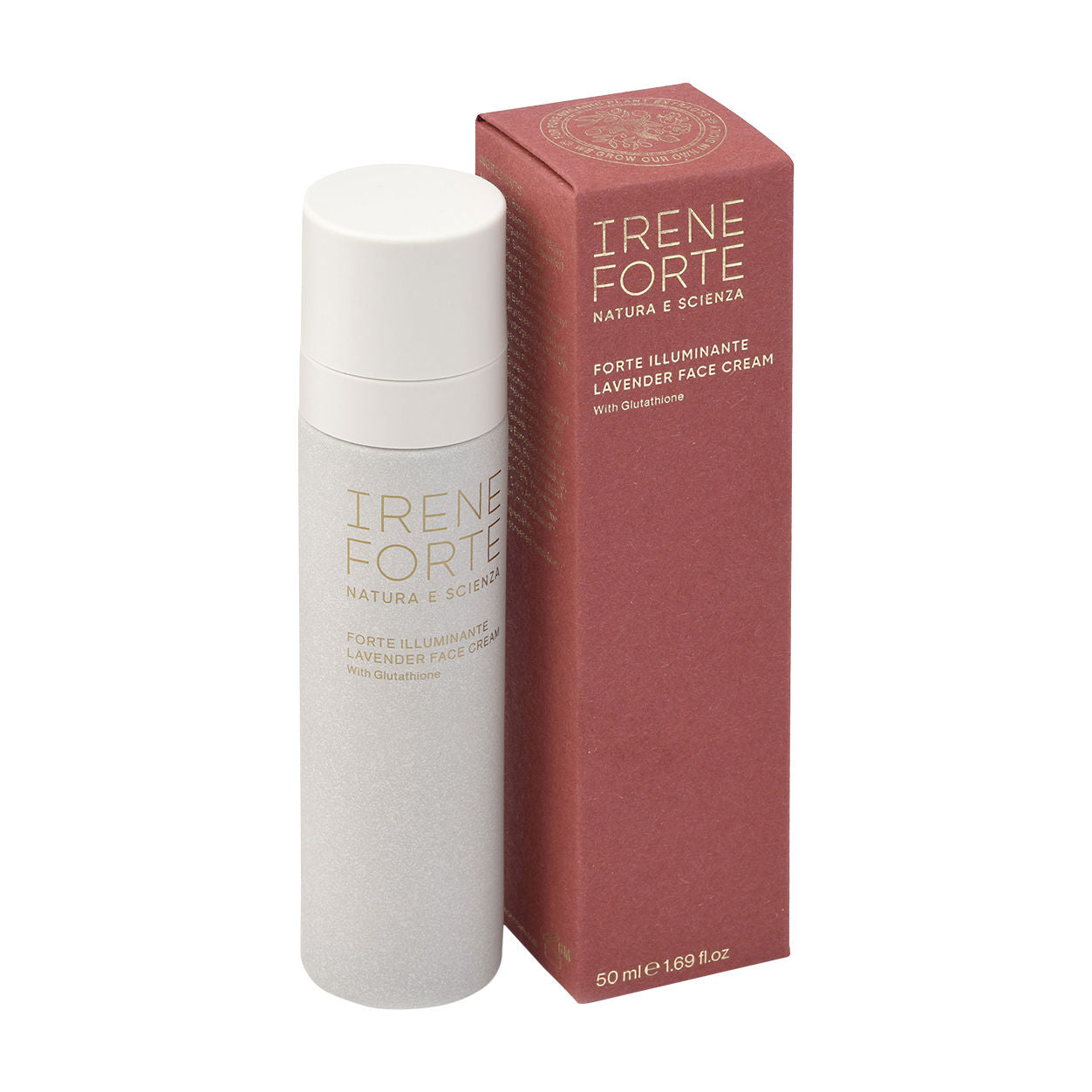 Side image of Irene Forte Lavender Face Cream