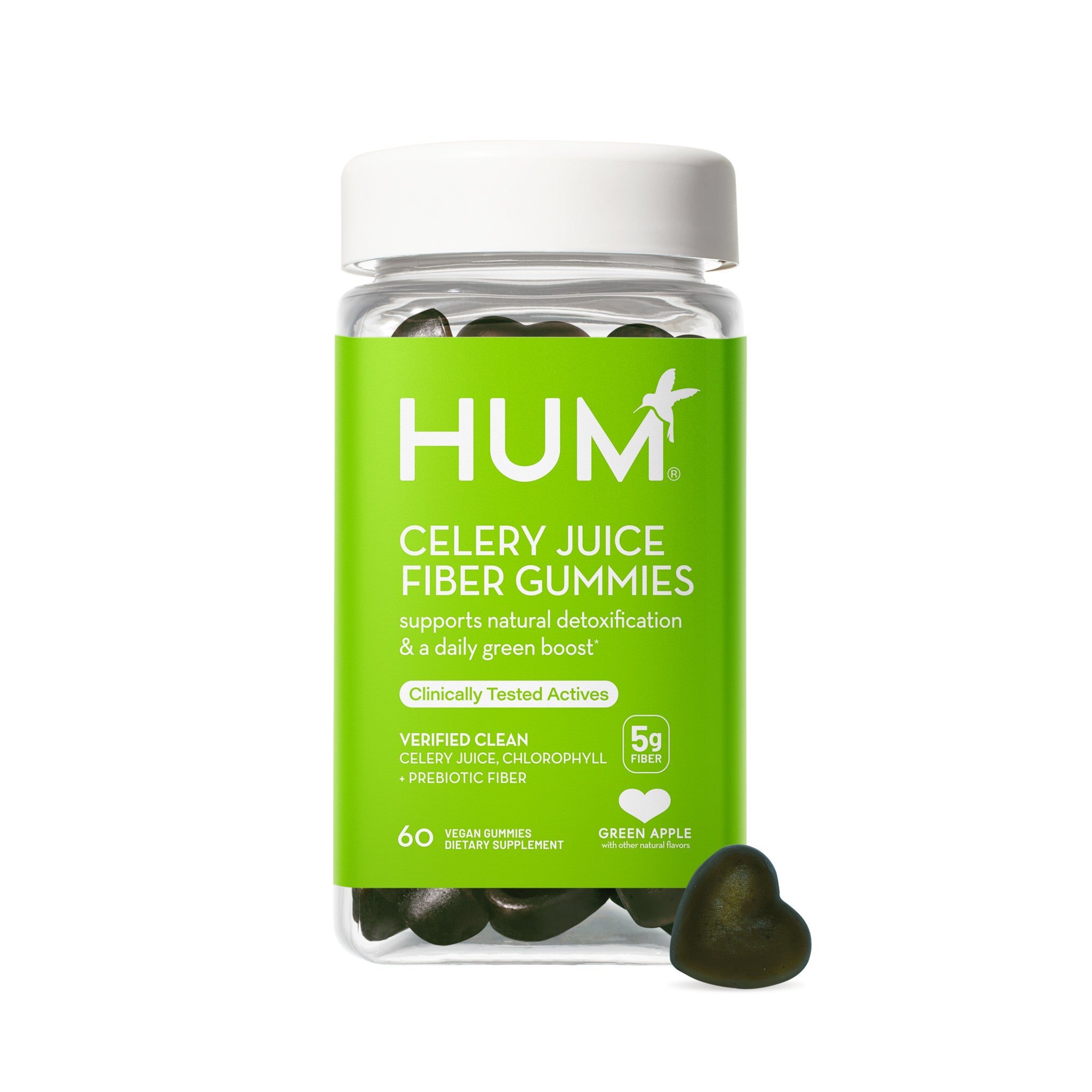 Hum Celery Juice Fiber Gummies main image.