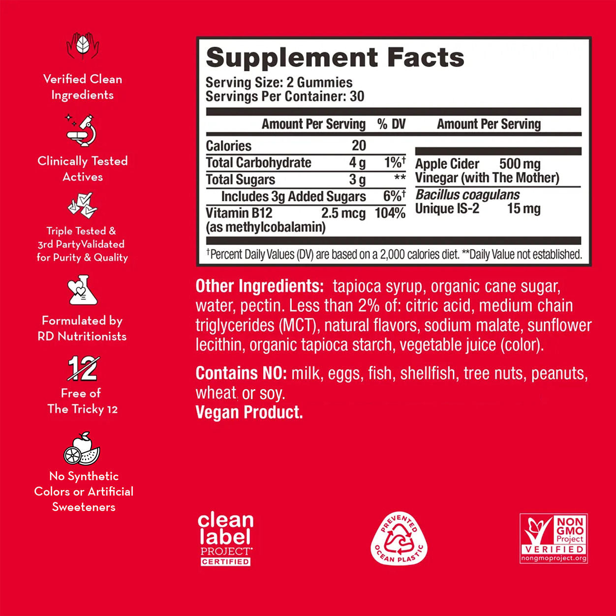 Information related to Hum Pro ACV Gummies