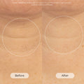 Before and after results of using Dr. Whitney Bowe Beauty Retinal Night Advanced 0.1% Retinal Firming Treatment