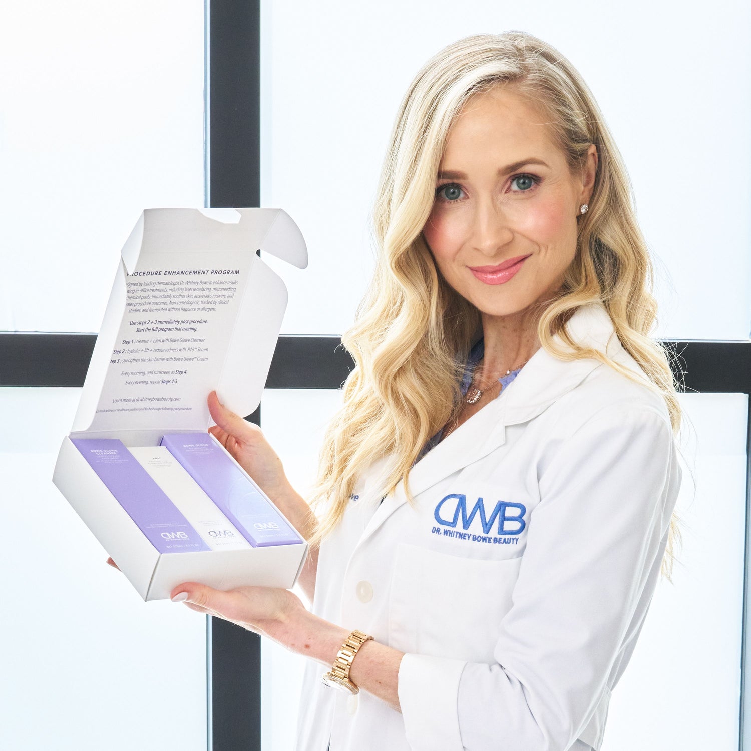 Model image of Dr. Whitney Bowe Beauty Procedure Enhancement Program
