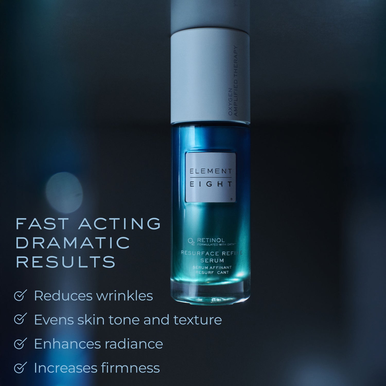 Image of a closed Element Eight O2 Retinol Serum