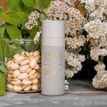 Lifestyle image of Irene Forte Pistachio Face Oil with Phytomelatonin