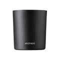 Image of an open Apotheke Charcoal Rouge Classic Scented Candle