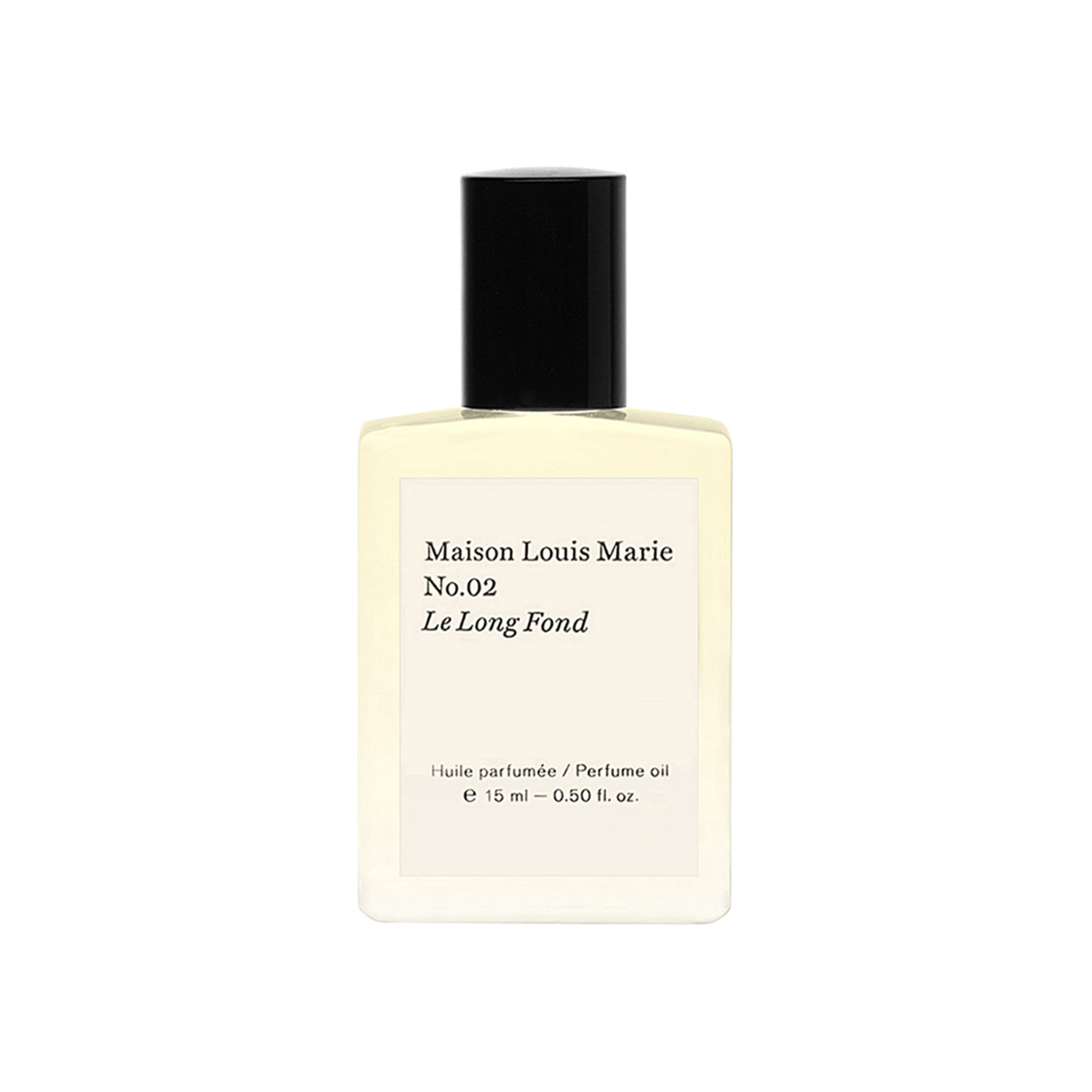Maison Louis Marie No.02 Le Long Fond Perfume Oil main image.