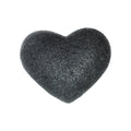 One Love Organics The Cleansing Sponge Bamboo Charcoal Heart main image