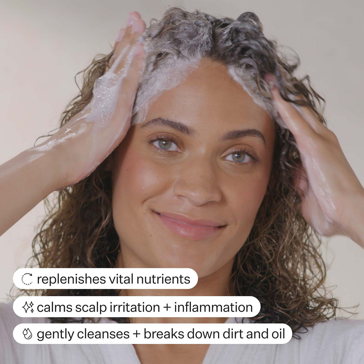 Model image of Act+Acre Hair Cleanse Jumbo