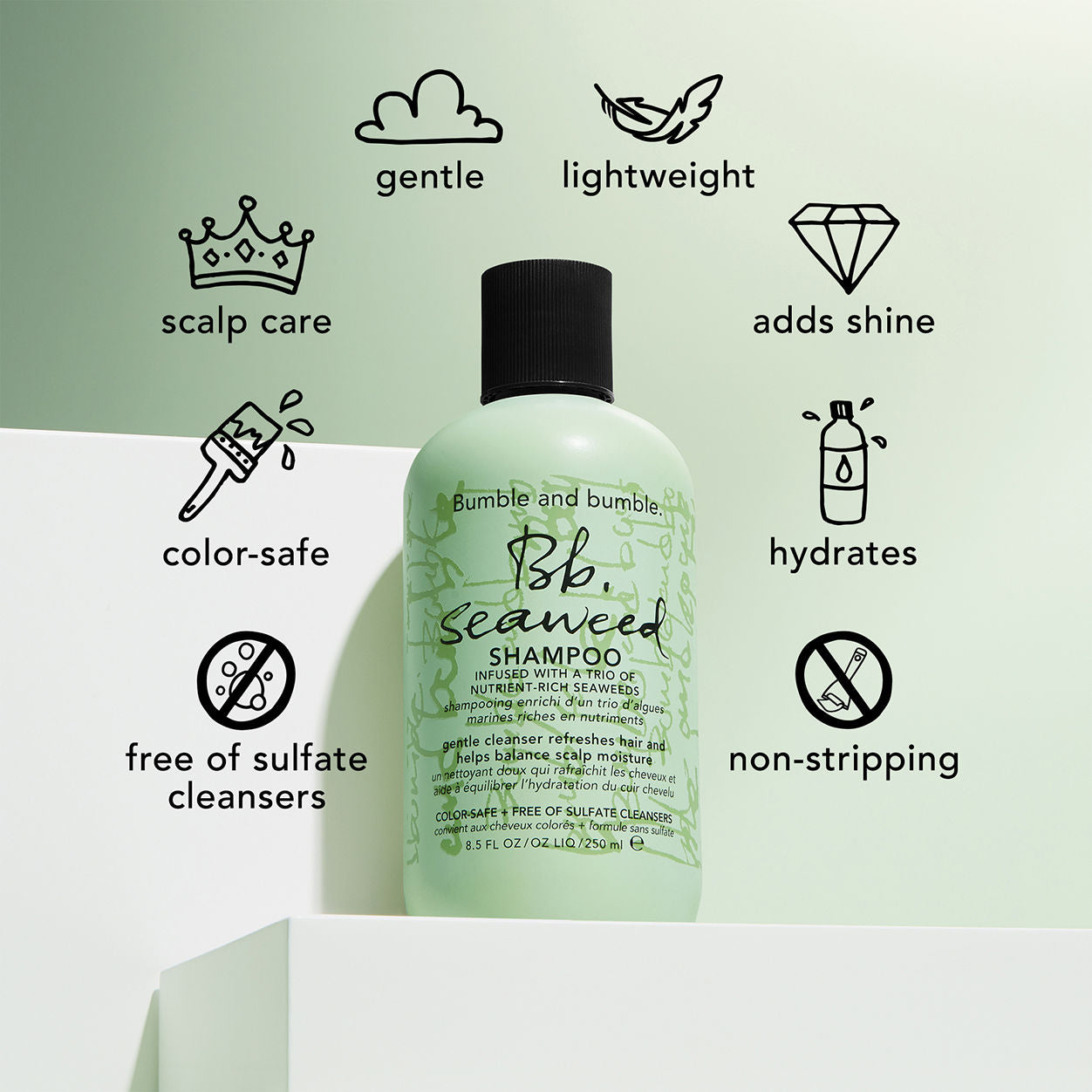Lifestyle image of Bumble and Bumble Seaweed Shampoo