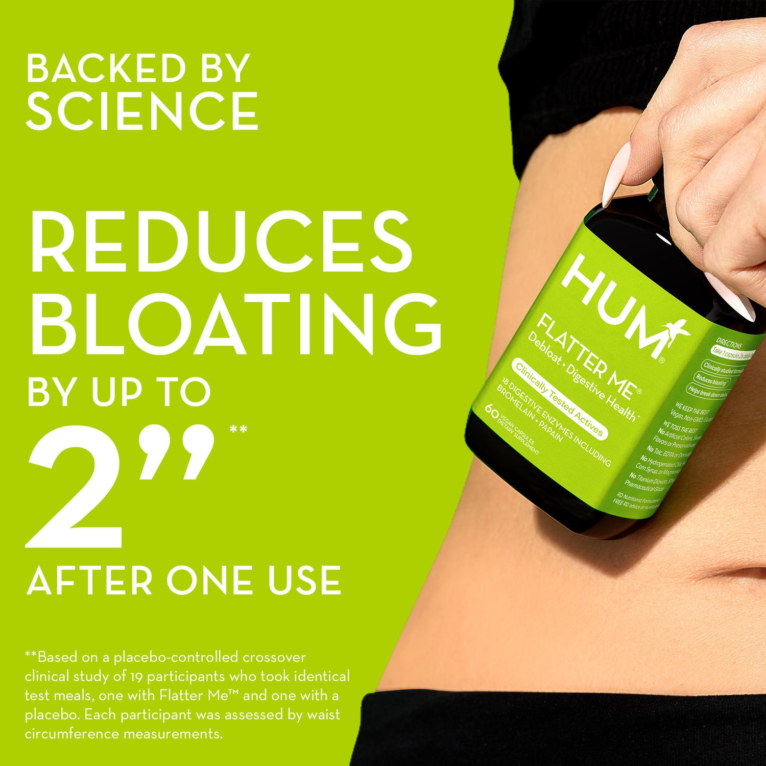 Hum Flatter Me Digestive Enzyme Supplement – Hum – bluemercury