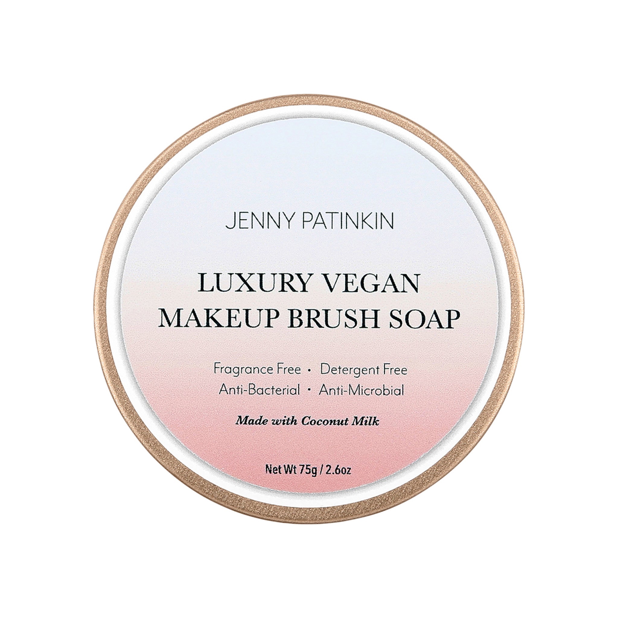 Jenny Patinkin Luxury Makeup Brush Soap main image.