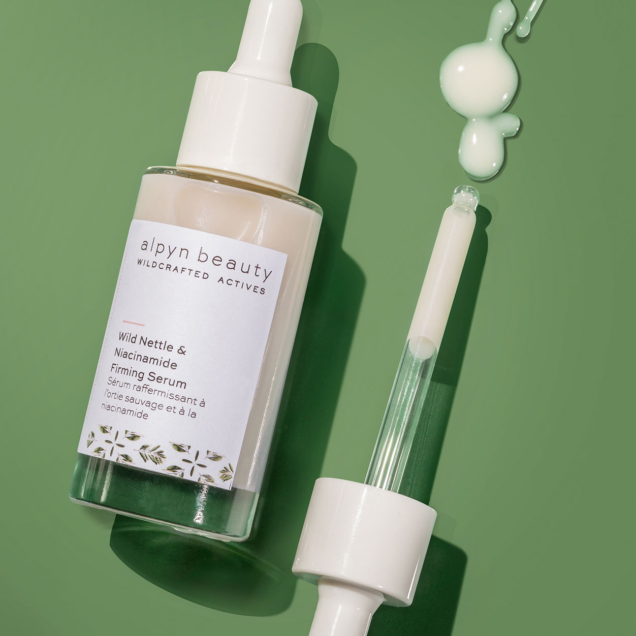 Lifestyle image of Alpyn Beauty Wild Nettle and Niacinamide Firming Serum