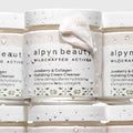 Lifestyle image of Alpyn Beauty Juneberry and Collagen Hydrating Cream Cleanser