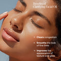 Model image of Alpyn Beauty Clarifying Facial Oil with Retinol and Pink Algae