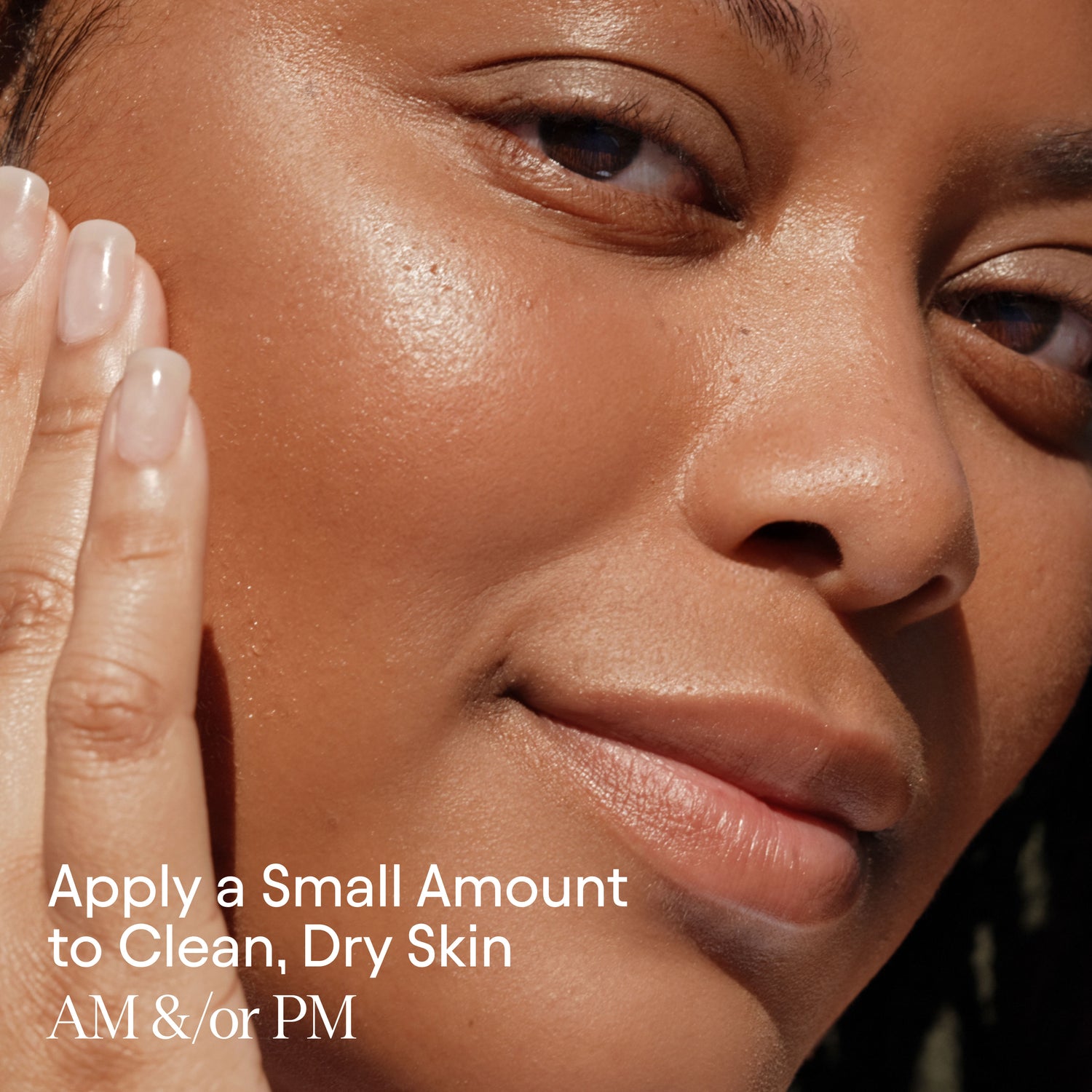 Lifestyle image of Alpyn Beauty Clarifying Facial Oil with Retinol and Pink Algae