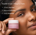 Model image of Alpyn Beauty Line-Filling Eye Cream with Bakuchiol and Caffeine