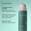 Lifestyle image of Alpyn Beauty Super Sculpt Serum For Face and Neck with Tri-Peptide Firming Complex