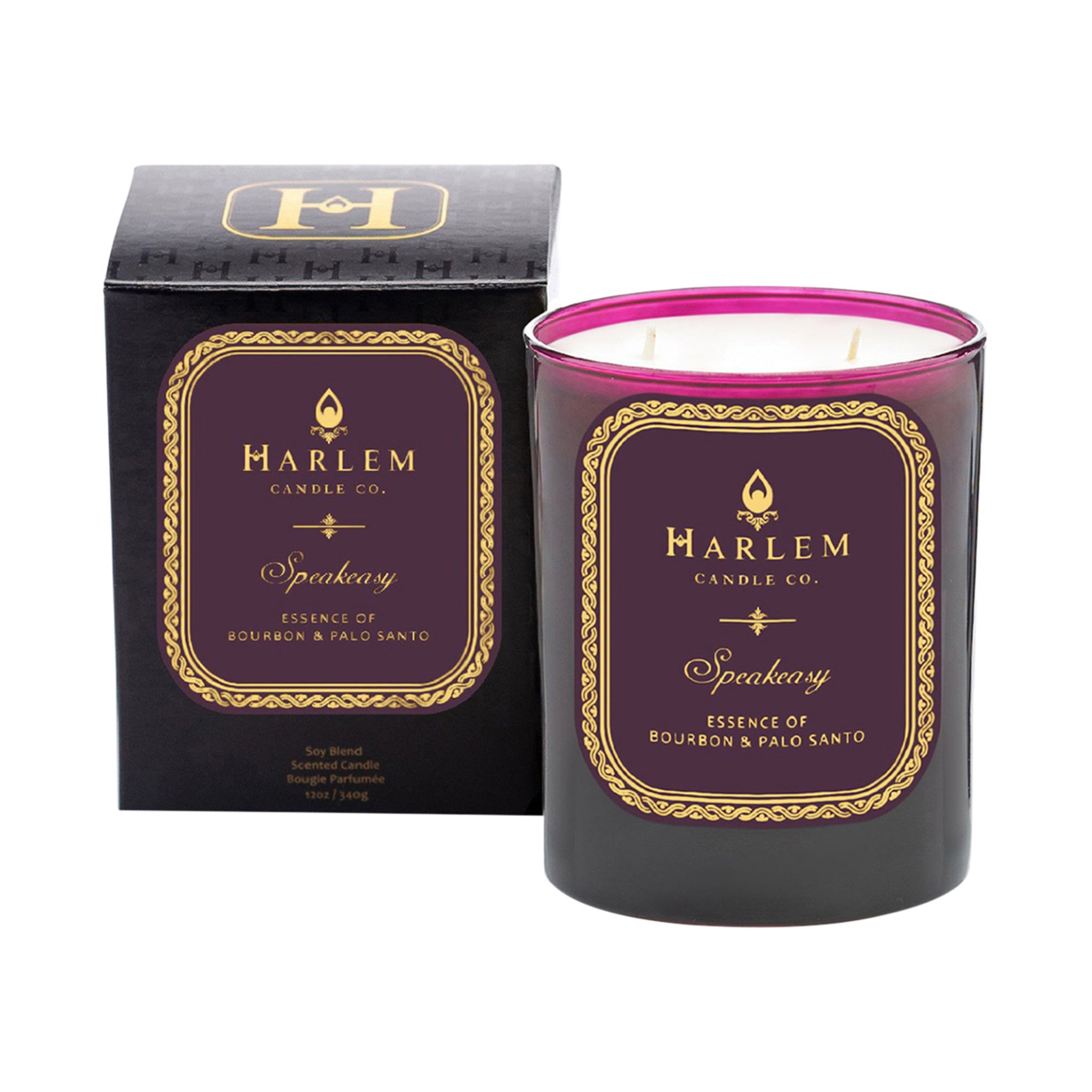 Harlem Candle Co. Speakeasy Luxury Candle main image.