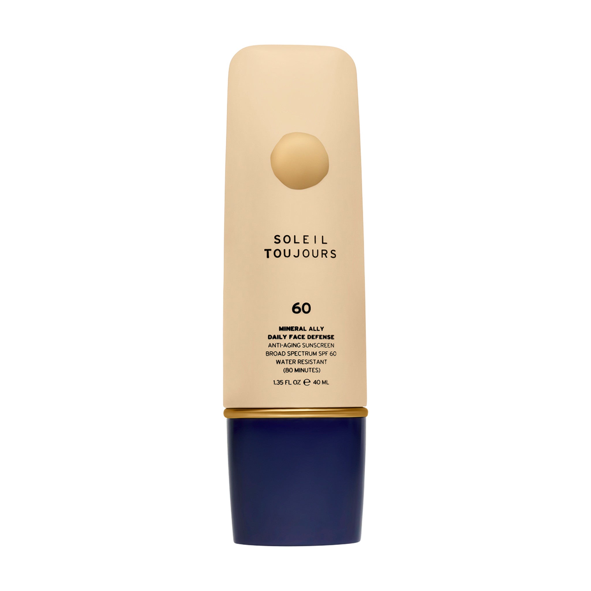 Soleil Toujours Mineral Ally Daily Face Defense SPF 60 main image.