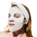 Model image of Jenny Patinkin Pure Luxury Organic Reusable Sheet Mask With Matching Spa Headband