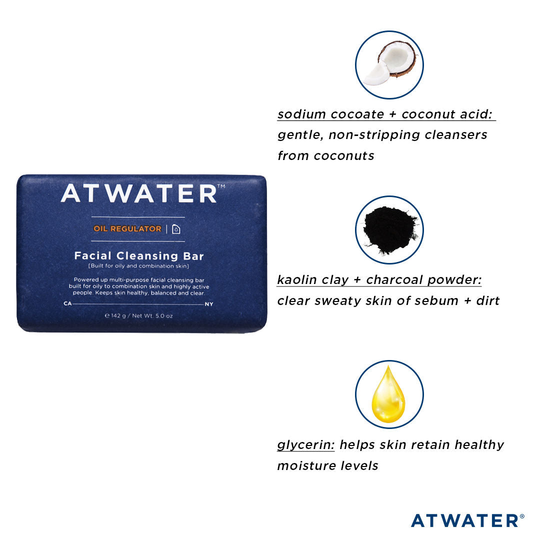 Information related to Atwater Oil Regulator Facial Cleansing Bar