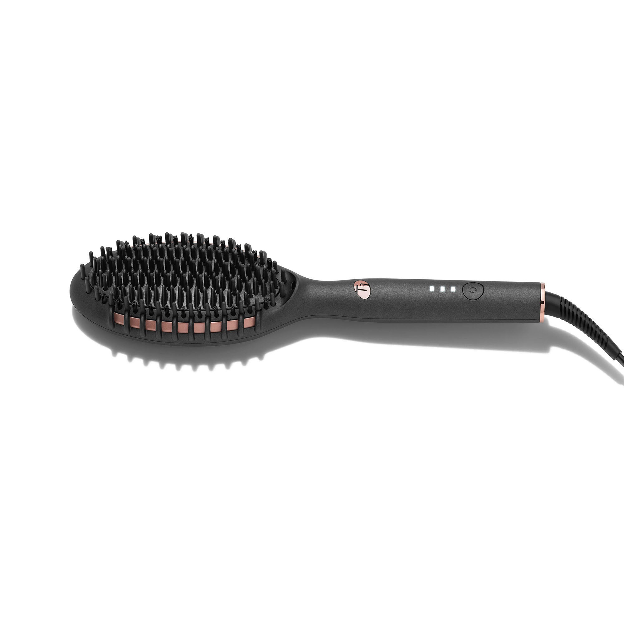 Outlet T3 Edge Heated Smoothing Styling Straightening Brush With Ion Generation