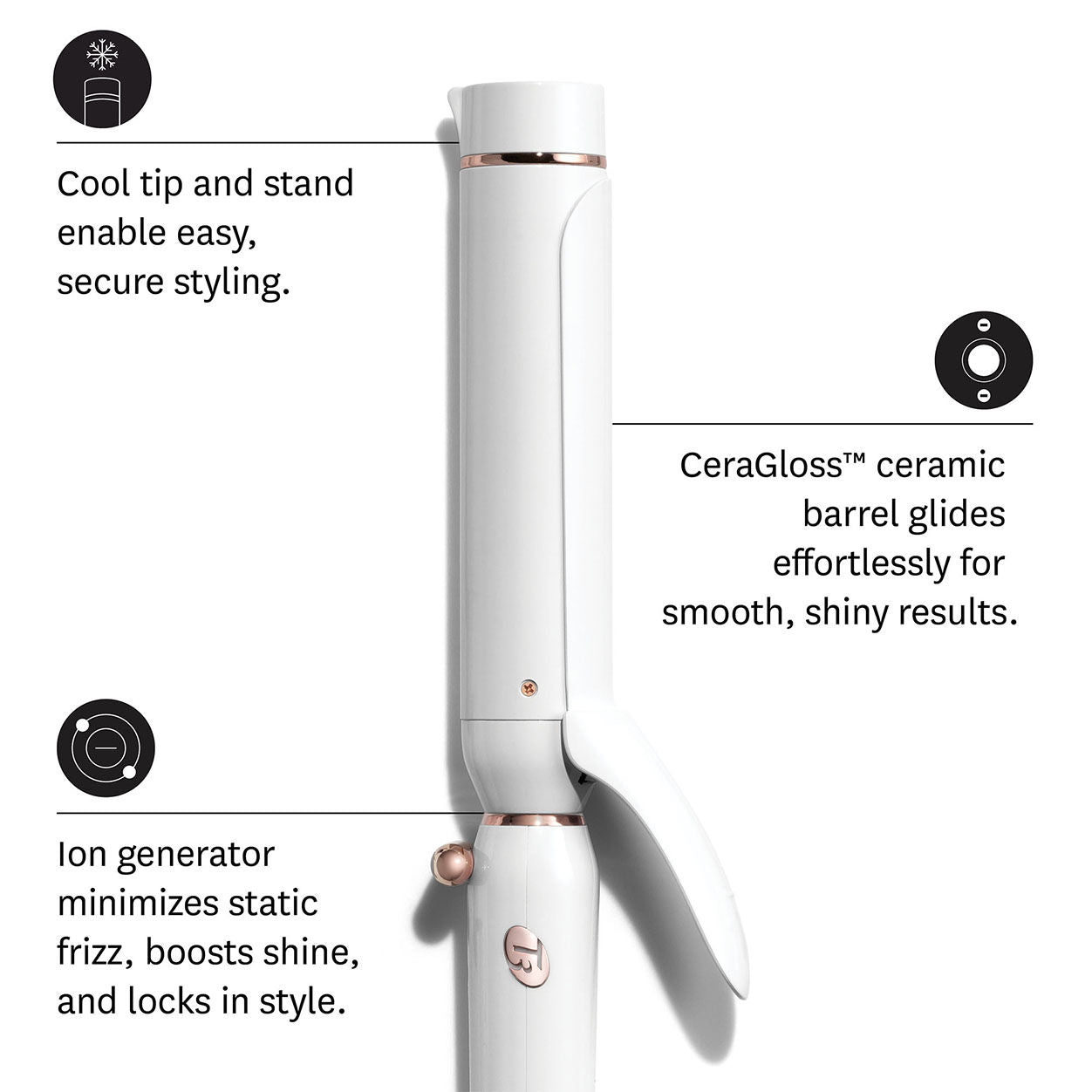 T3 - SinglePass purchases Curl 1.25” Professional Curling Iron