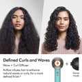 Before and after results of using Dyson Supersonic Nural Hair Dryer