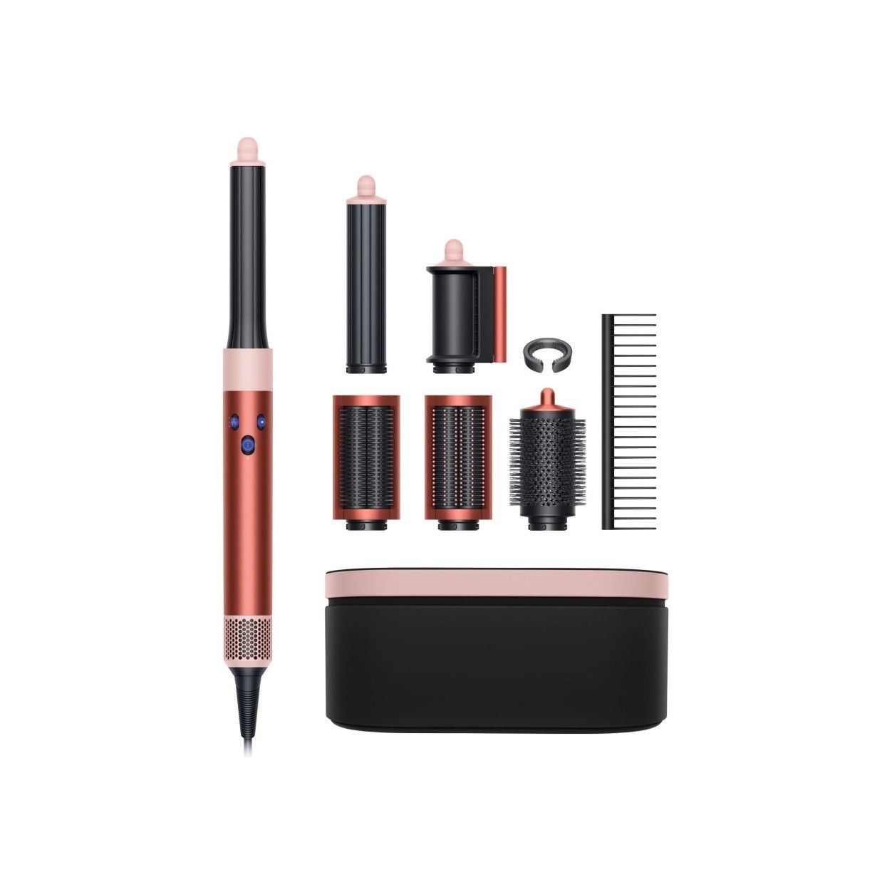 DYSON Special Edition Airwrap Complete Long Multi-Styler in Strawberry Bronze and Blush Pink