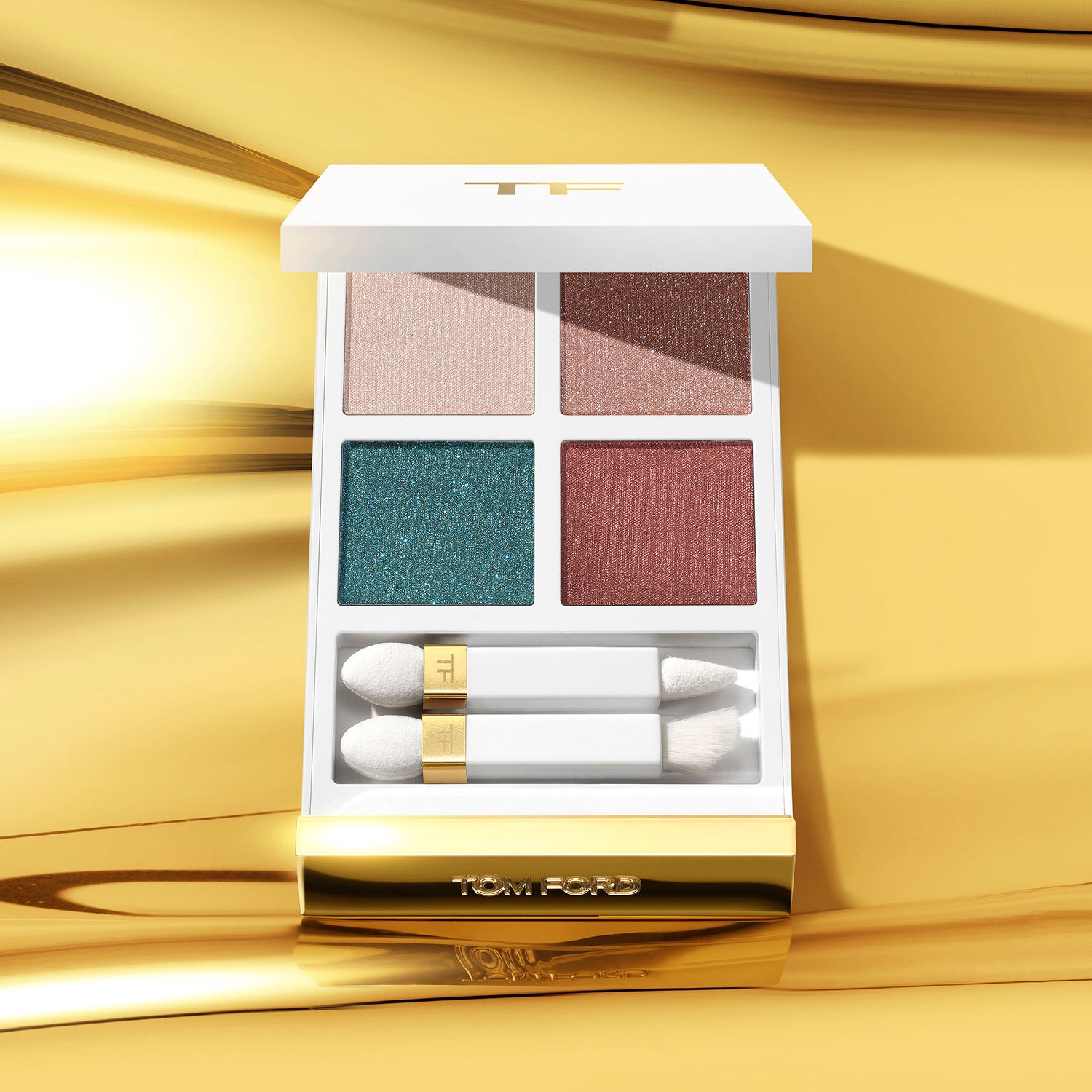 Lifestyle image of Tom Ford Eye Color Quad Eyeshadow Emerald Dusk (Limited Edition)