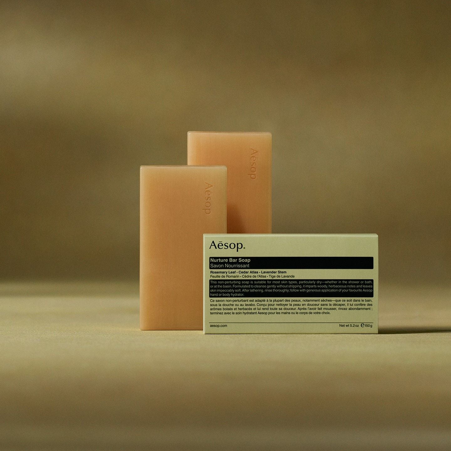 Lifestyle image of Aesop Nurture Bar Soap