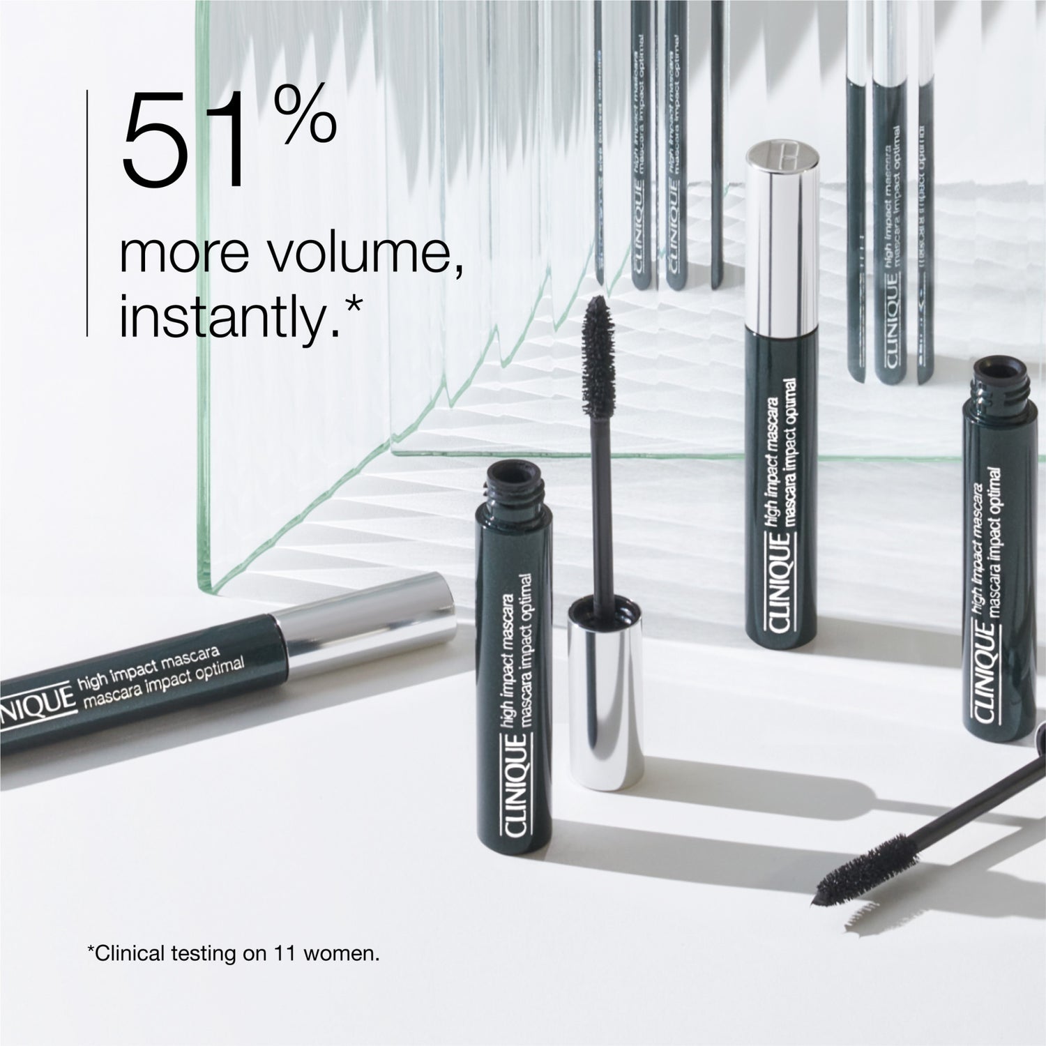 Clinique High Impact Mascara infographics image . This product is in the color black