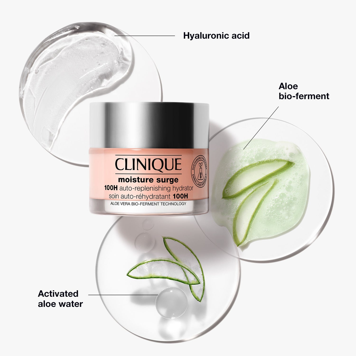 Information related to Clinique Moisture Surge 100H Auto-Replenishing Hydrator