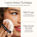 Laura Mercier Ultra-Blur Translucent Loose Setting Powder infographics image 4 . This product is in the color brown, for deep warm neutral complexions