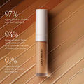 Laura Mercier Real Flawless Weightless Perfecting Concealer infographics image . This product is for medium neutral complexions