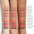 An arm swatch of Laura Mercier Caviar Smoothing Matte Lipstick