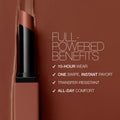 Nars Powermatte Lipstick infographics image . This product is in the color berry