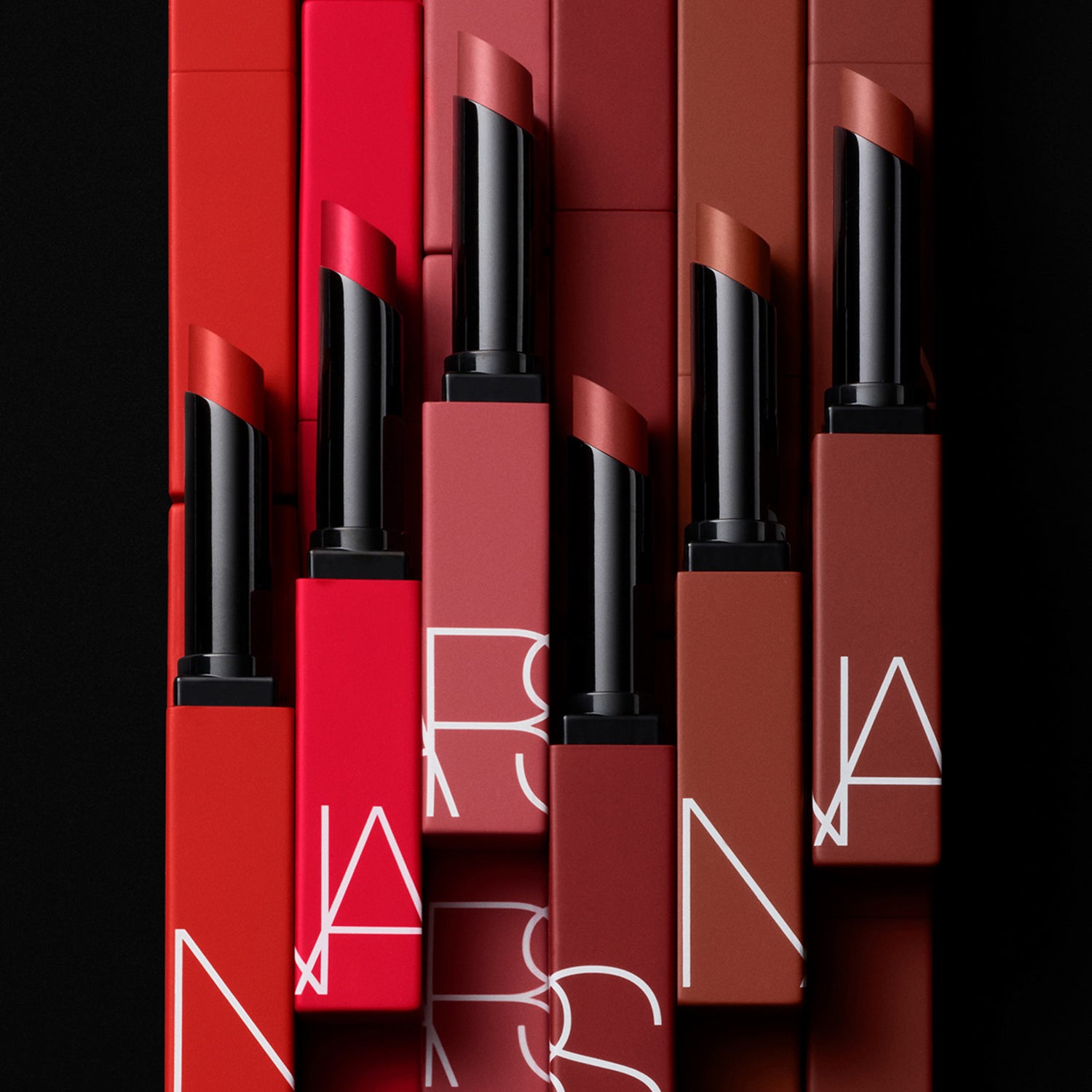 Nars Powermatte Lipstick brand collection image . This product is in the color berry