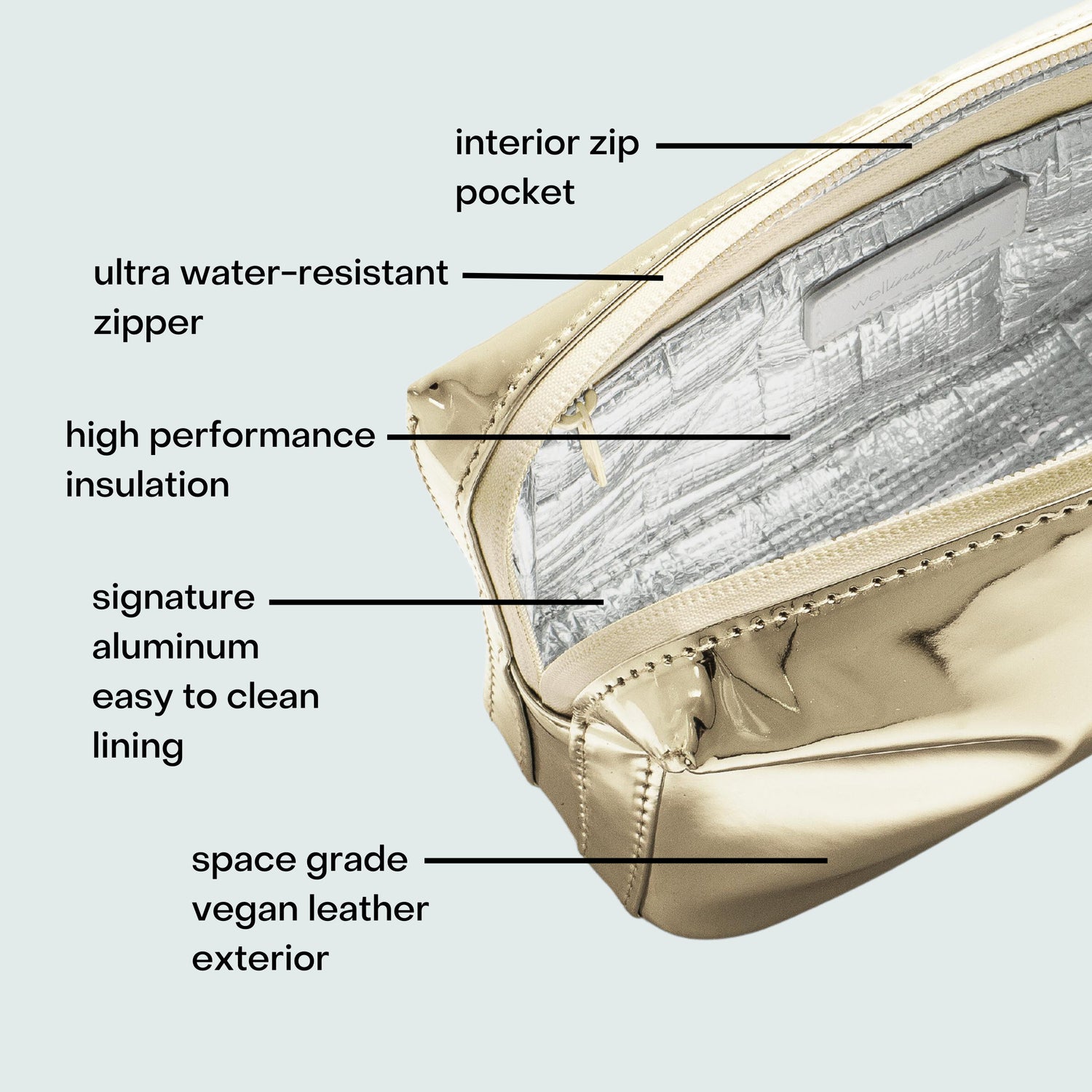 Swatch image of Wellinsulated Performance Beauty Bag