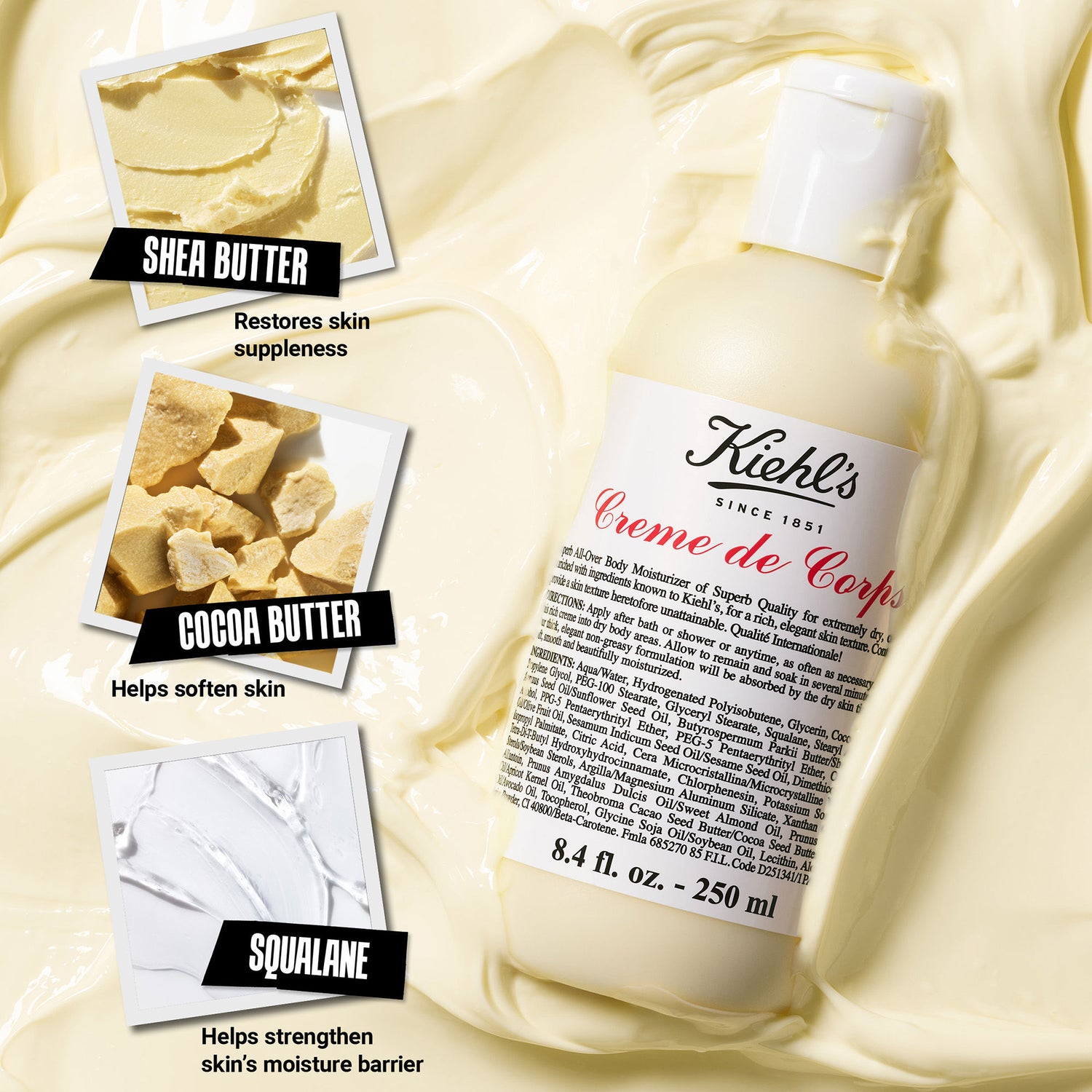 Information related to Kiehl's Since 1851 Crème de Corps